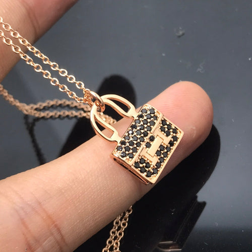 [Zalyn]HM NECKLACE ARRIVAL BLACK DIAMOND