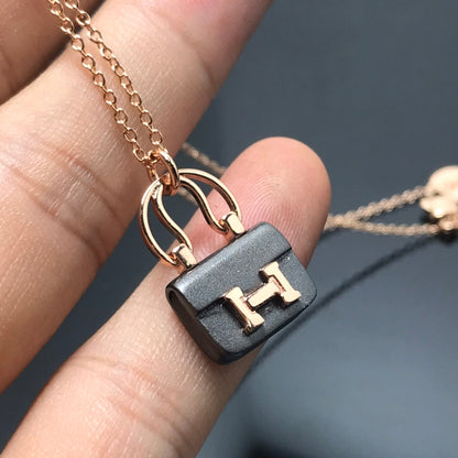 [Zalyn]WOMEN'S HM AMULETTES CONSTANCE PENDANT NECKLACE