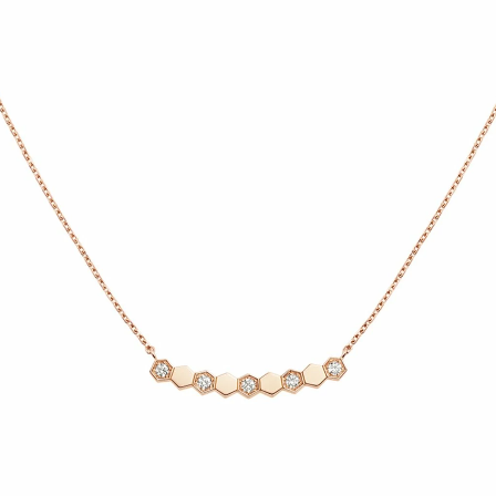 [Zalyn]BEE MY LOVE DIAMOND NECKLACE