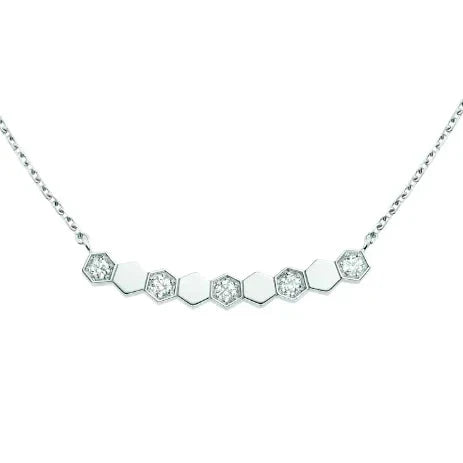 [Zalyn Jewelry ]BEE LOVE NECKLACE DIAMOND