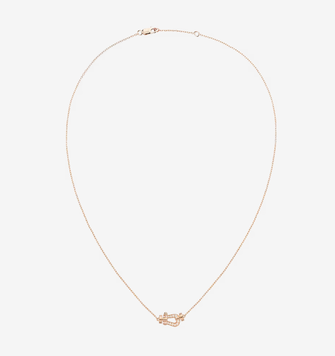 [Zalyn Jewelry ]FORCE 10 DIAMOND PINK GOLD NECKLACE MINI MODEL