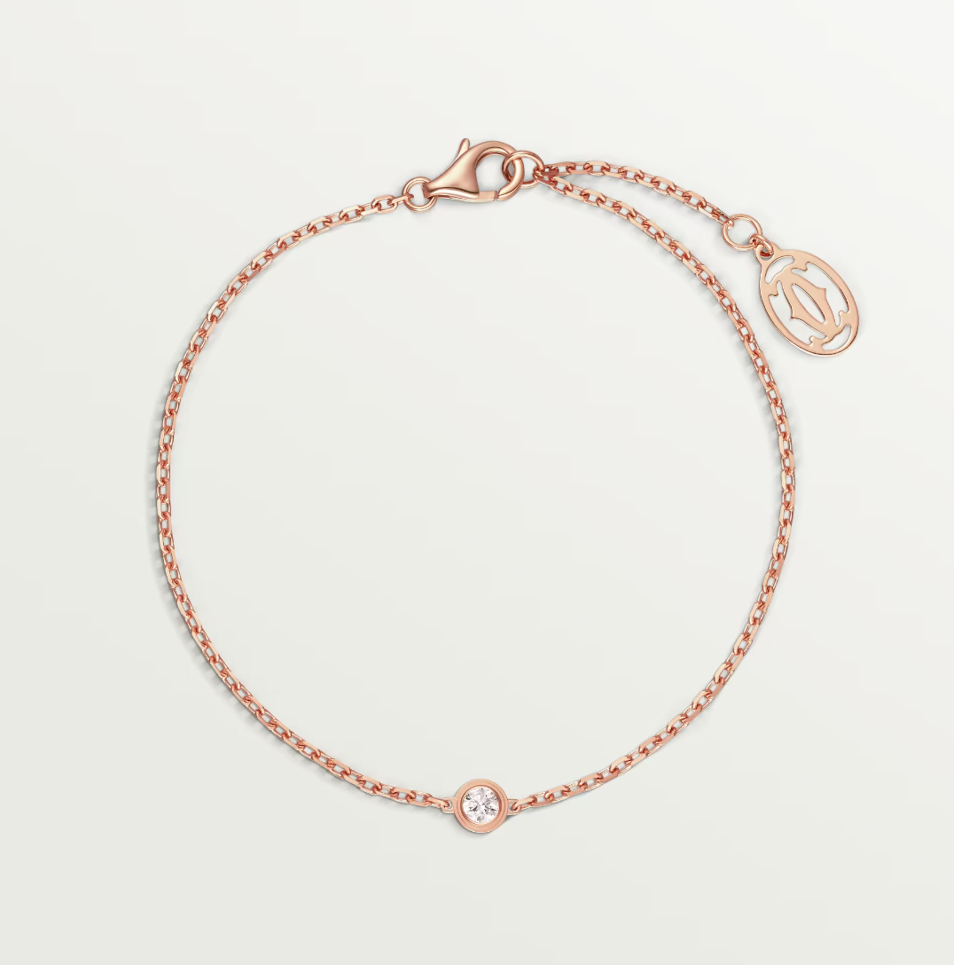 [Zalyn Jewelry ]DAMOUR DIAMOND LINK BRACELET