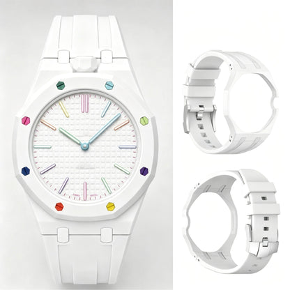 [Zalyn]ROYAL OAK POP EXCLUSIVE RUBBER STRAP