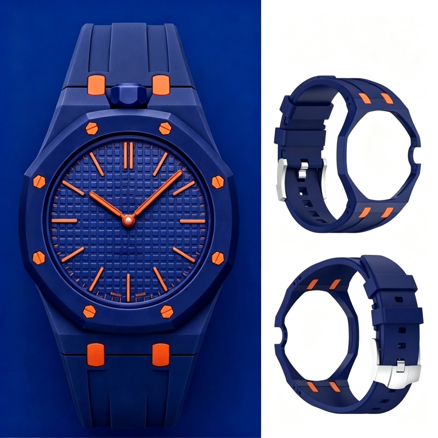 [Zalyn]ROYAL OAK POP EXCLUSIVE RUBBER STRAP