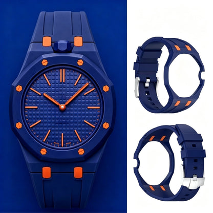 [Zalyn]ROYAL OAK POP EXCLUSIVE RUBBER STRAP