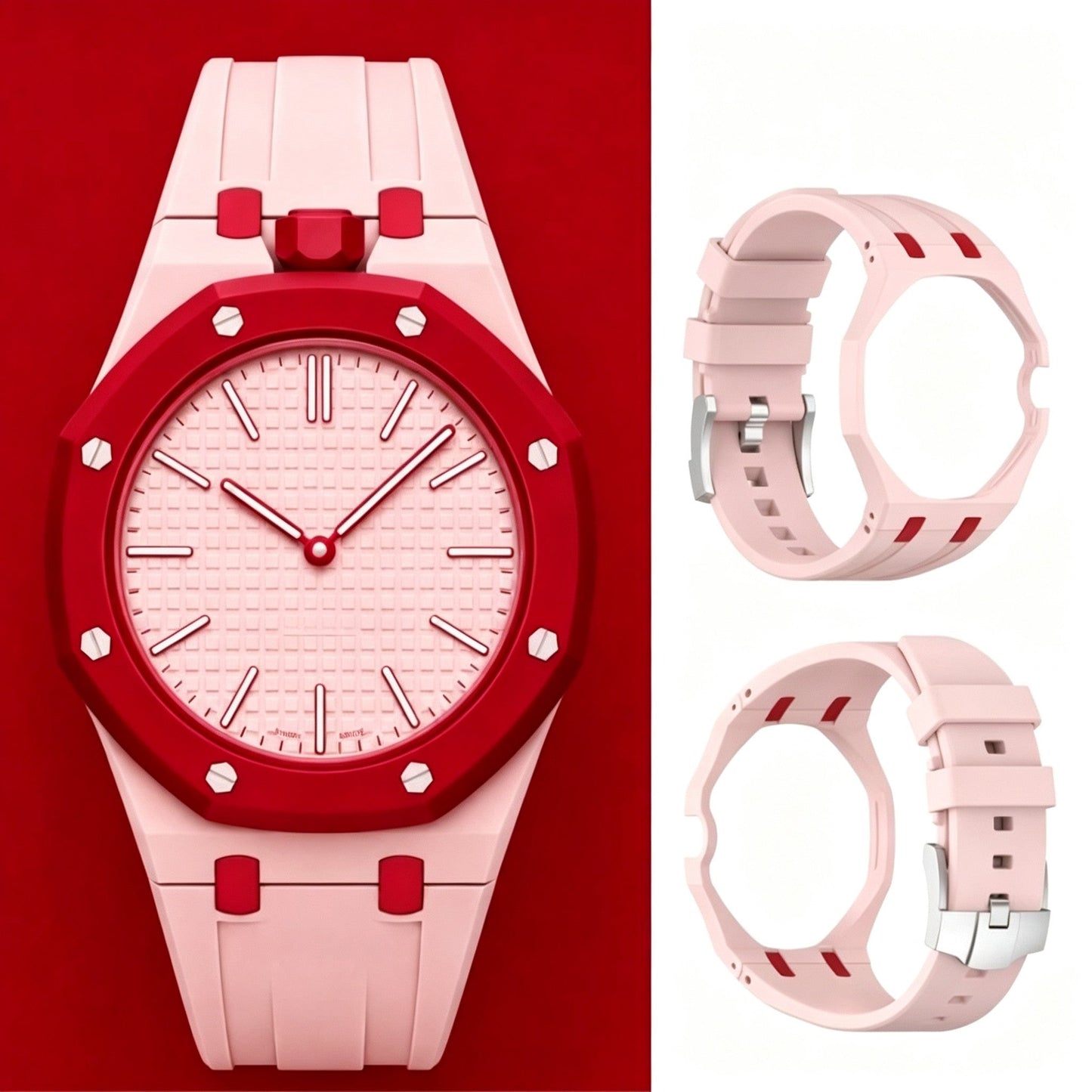 [Zalyn]ROYAL OAK POP EXCLUSIVE RUBBER STRAP