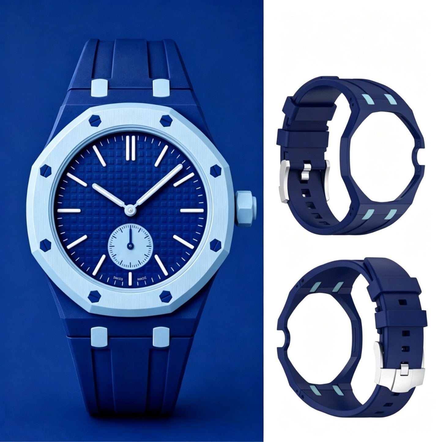 [Zalyn]ROYAL OAK POP EXCLUSIVE RUBBER STRAP