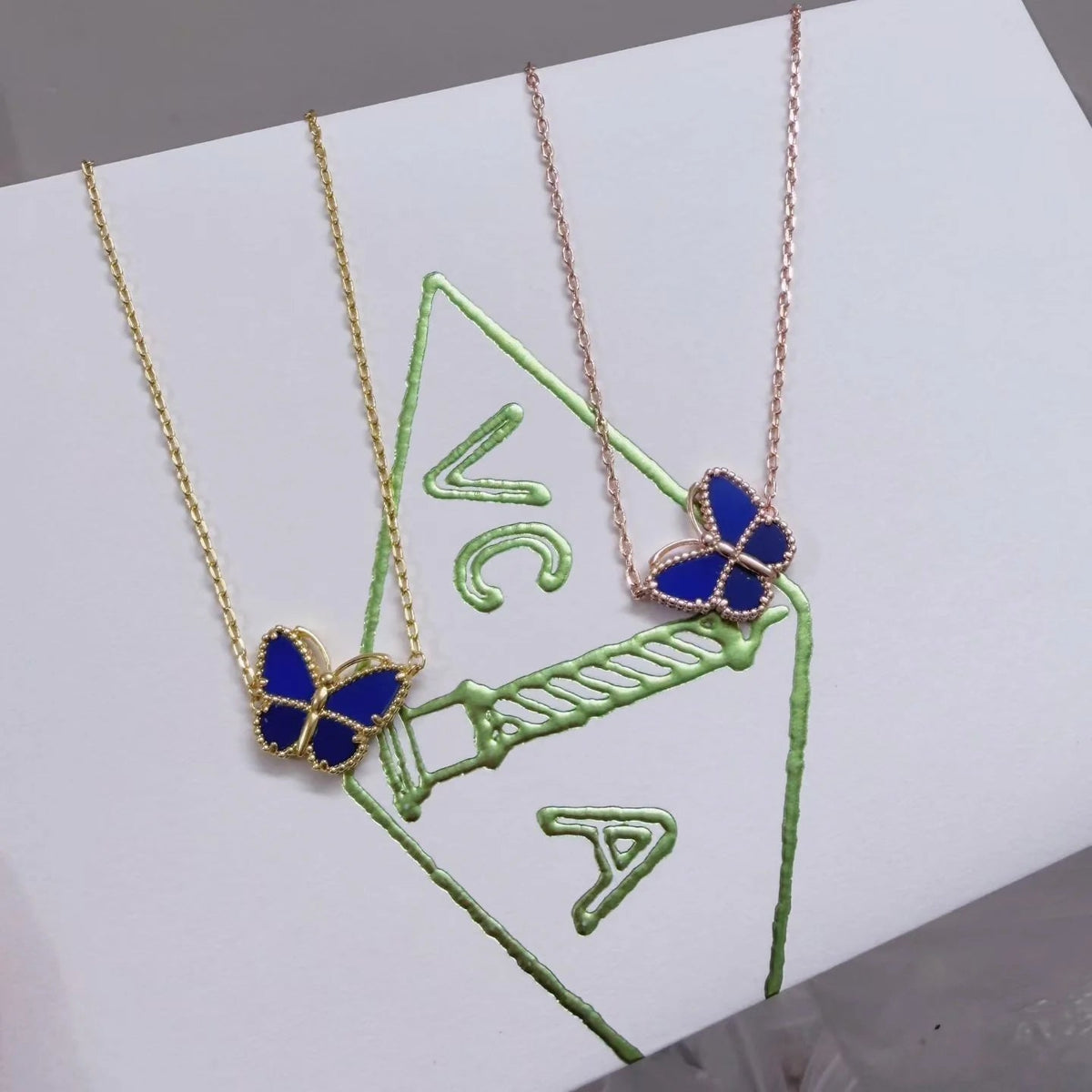 [Zalyn Jewelry] 2026 NEW LUCKY BUTTERFLY 1 MOTIFS NECKLACE
