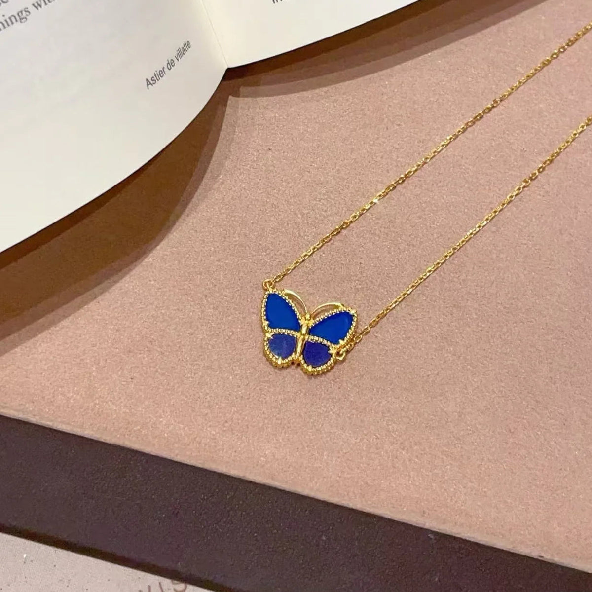 [Zalyn Jewelry] 2026 NEW LUCKY BUTTERFLY 1 MOTIFS NECKLACE