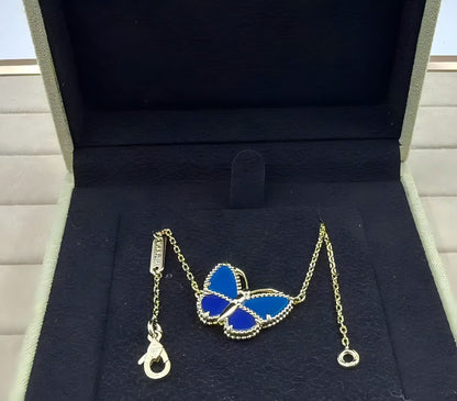 [Zalyn Jewelry] 2026 NEW LUCKY BUTTERFLY 1 MOTIFS NECKLACE