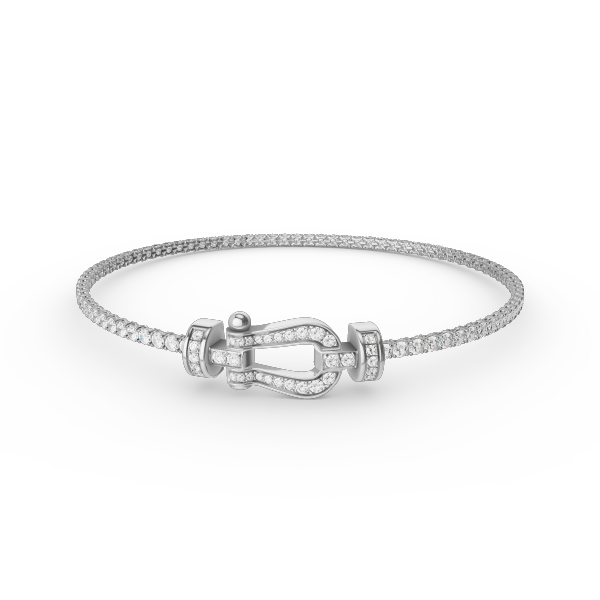 [Zalyn Jewelry ]FORCE  HORSESHOE  DIAMOND TENNIS BRACELET