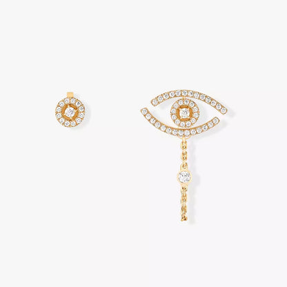 [Zalyn]LUCKY EYE DIAMOND EARRINGS
