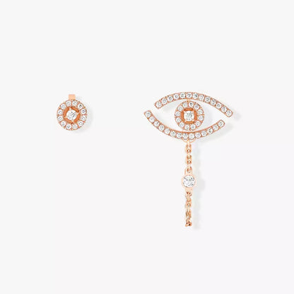 [Zalyn]LUCKY EYE DIAMOND EARRINGS