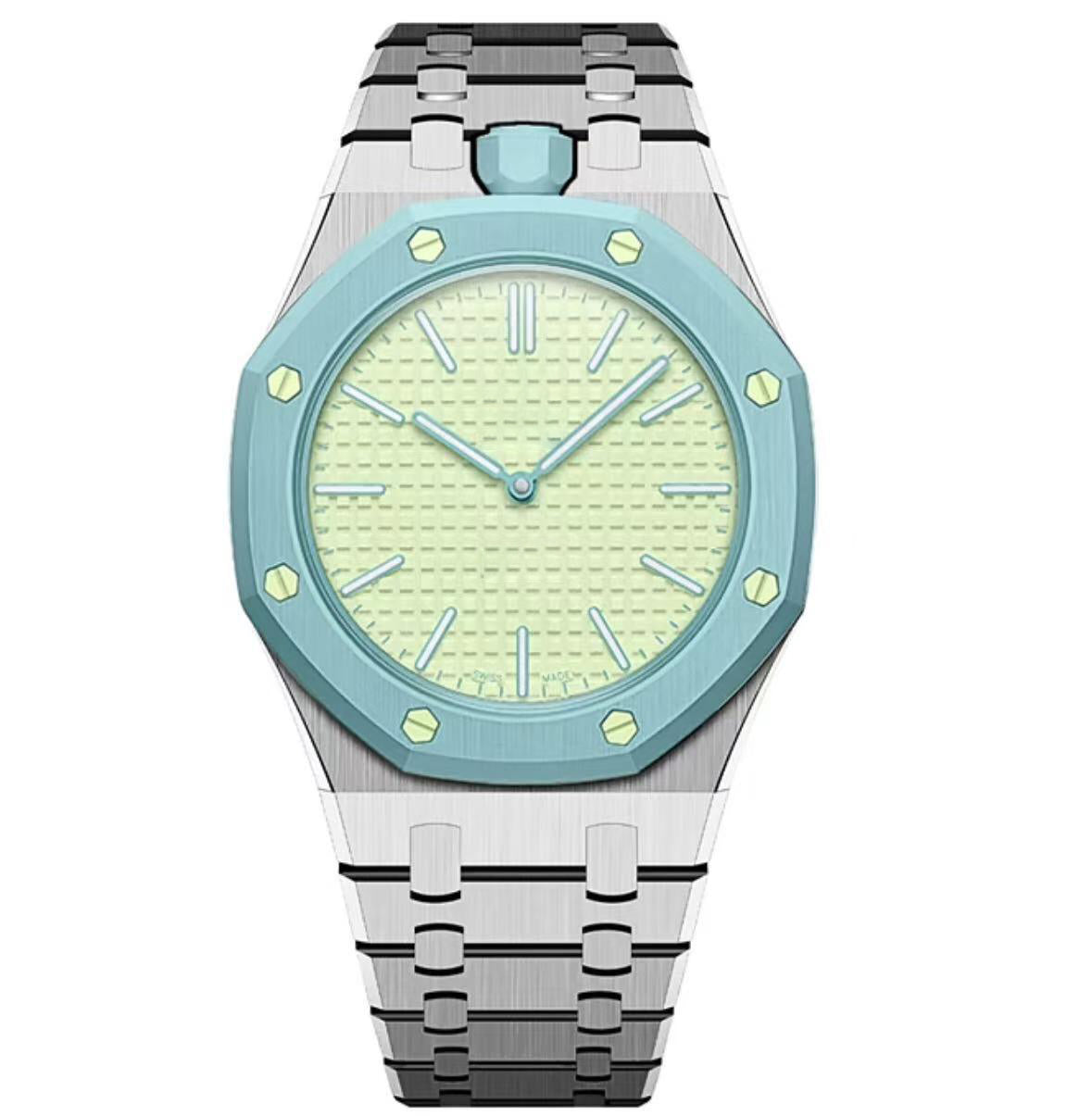 [Zalyn]ROYAL OAK POP EXCLUSIVE STEE CASE & STRAP