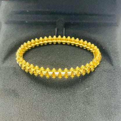 [Zalyn Jewelry ]CLASH GOLD BRACELET