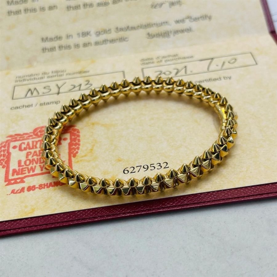[Zalyn Jewelry ]CLASH GOLD BRACELET