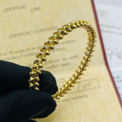 [Zalyn Jewelry ]CLASH GOLD BRACELET