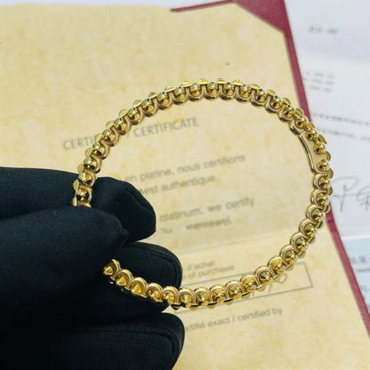 [Zalyn Jewelry ]CLASH GOLD BRACELET