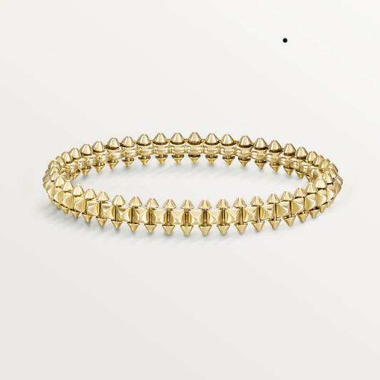 [Zalyn Jewelry ]CLASH GOLD BRACELET