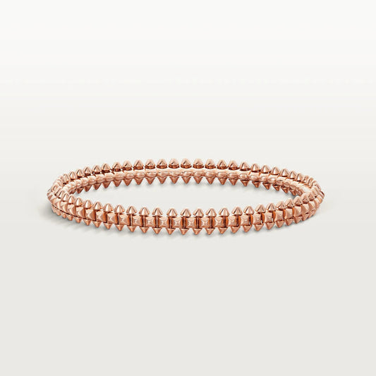 [Zalyn Jewelry ]CLASH PINK GOLD BRACELET