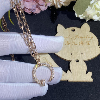 [Zalyn Jewelry ]JUSTE NECKLACE DIAMONDS
