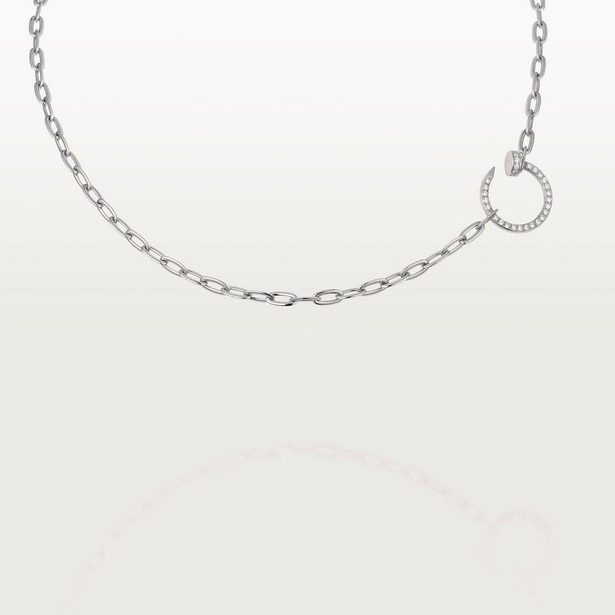 [Zalyn Jewelry ]JUSTE NECKLACE DIAMONDS