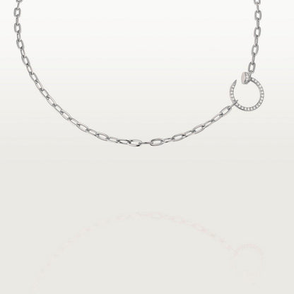 [Zalyn Jewelry ]JUSTE NECKLACE DIAMONDS