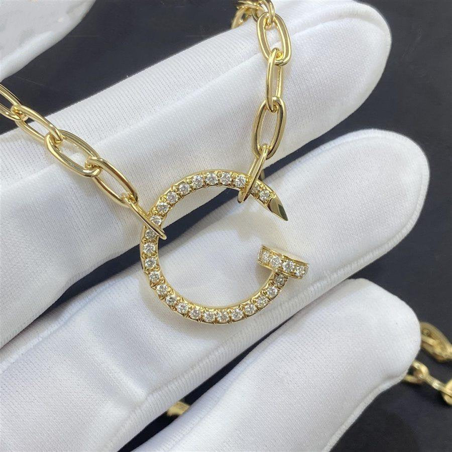 [Zalyn Jewelry ]JUSTE NECKLACE DIAMONDS
