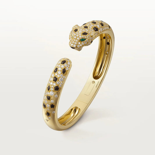 [Zalyn Jewelry ]PANTHERE BIG BRACELET DIAMONDS