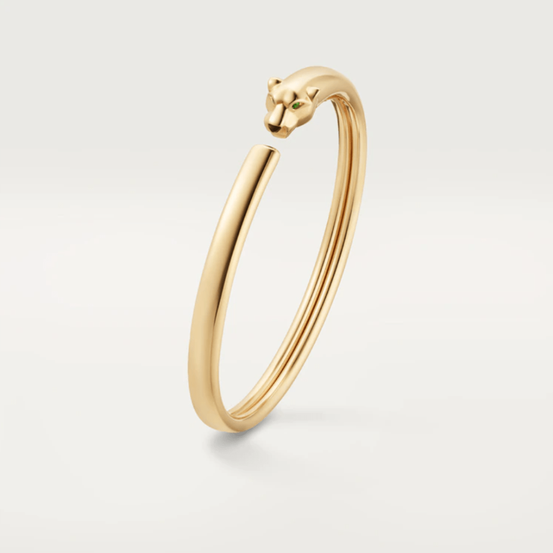 [Zalyn Jewelry ]PANTHERE GOLD OPEN BRACELET