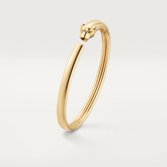 [Zalyn Jewelry ]PANTHERE GOLD OPEN BRACELET
