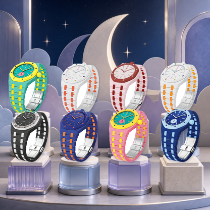 [Zalyn]Royal Oak Pop Exclusive Bioceramic Case & Bioceramic Strap Mix Color