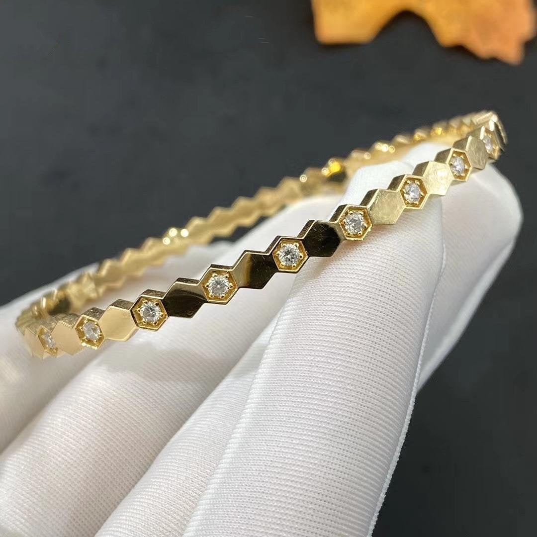 [Zalyn]BEE LOVE GOLD DIAMOND BRACELET