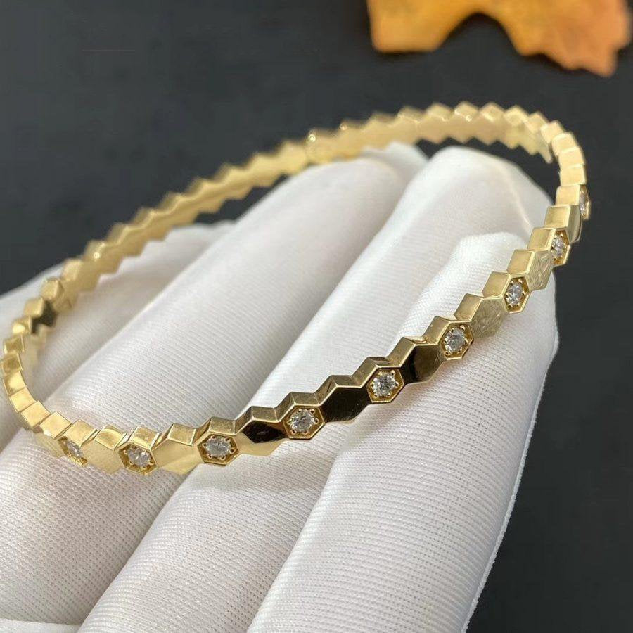 [Zalyn]BEE LOVE GOLD DIAMOND BRACELET