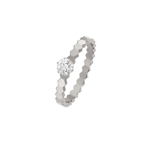 [Zalyn]BEE LOVE RING SILVER 1 DIAMOND