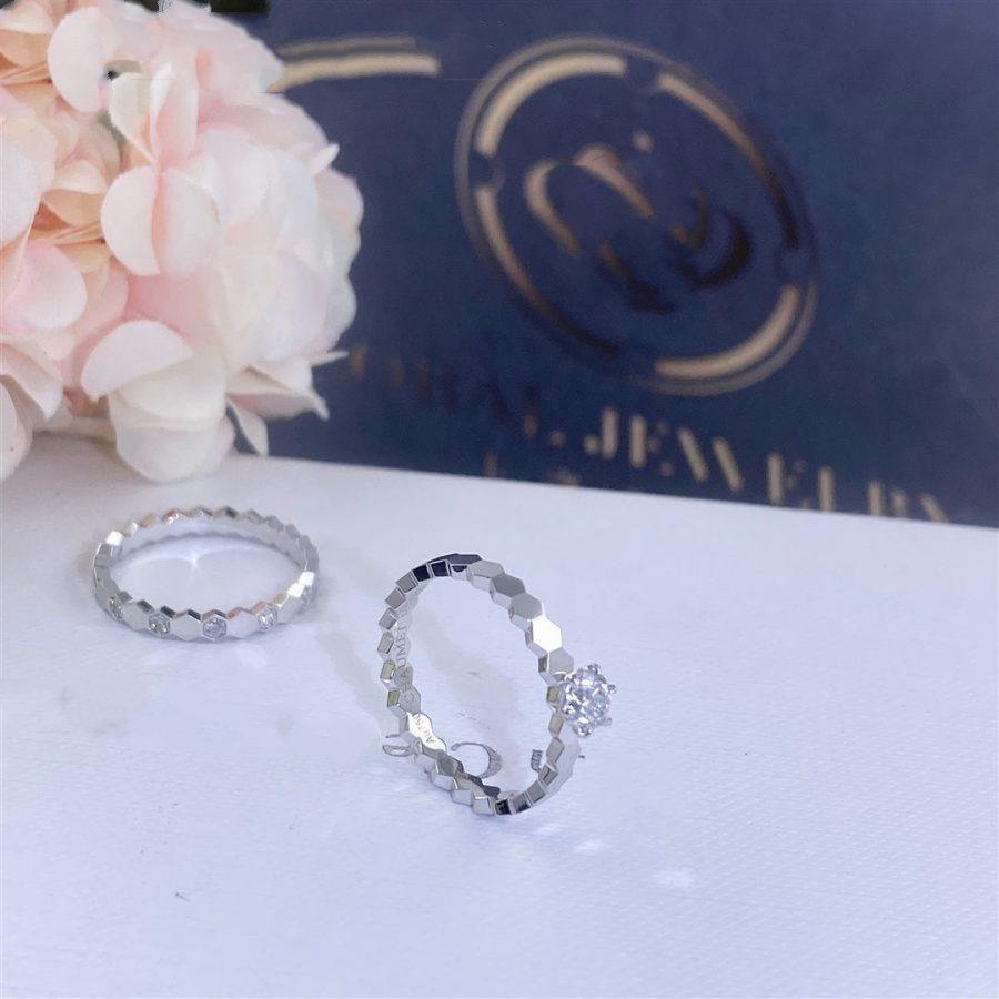 [Zalyn]BEE LOVE RING SILVER 1 DIAMOND