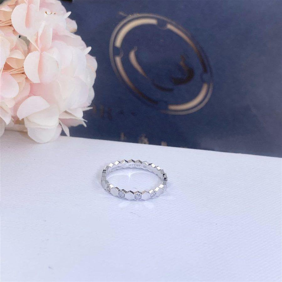 [Zalyn]BEE LOVE RING SILVER DIAMOND