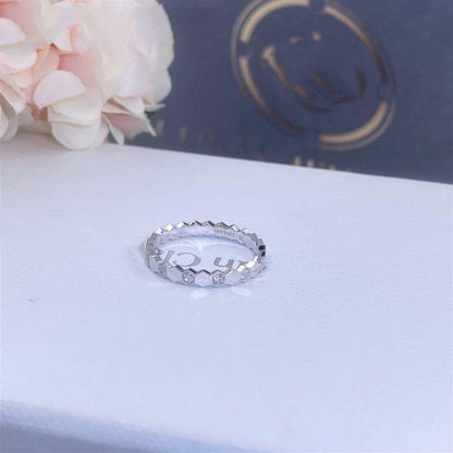 [Zalyn]BEE LOVE RING SILVER DIAMOND