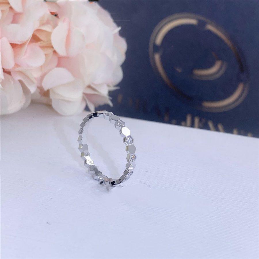[Zalyn]BEE LOVE RING SILVER DIAMOND