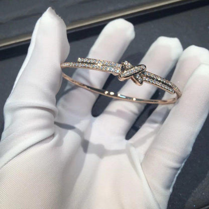 [Zalyn]JEUX DE BRACELET DIAMONDS ROSE GOLD