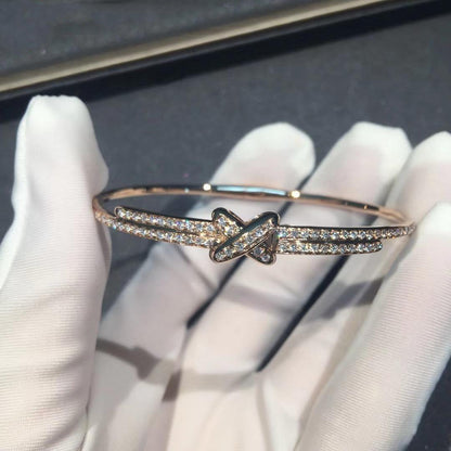 [Zalyn]JEUX DE BRACELET DIAMONDS ROSE GOLD
