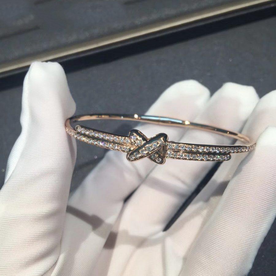 [Zalyn]JEUX DE BRACELET DIAMONDS ROSE GOLD