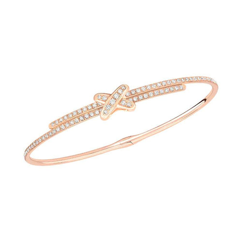 [Zalyn]JEUX DE BRACELET DIAMONDS ROSE GOLD
