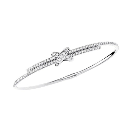 [Zalyn]JEUX DE BRACELET DIAMONDS SILVER