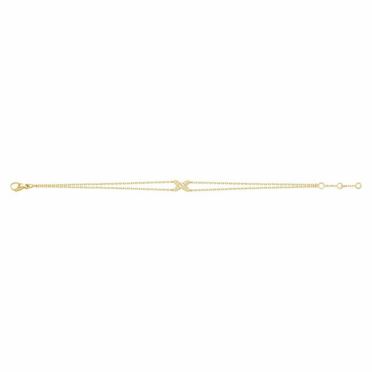 [Zalyn]JEUX BRACELET GOLD DIAMOND