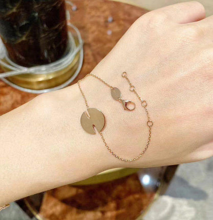 [Zalyn]JEUX DE BRACELET MOP ROSE GOLD DIAMONDS