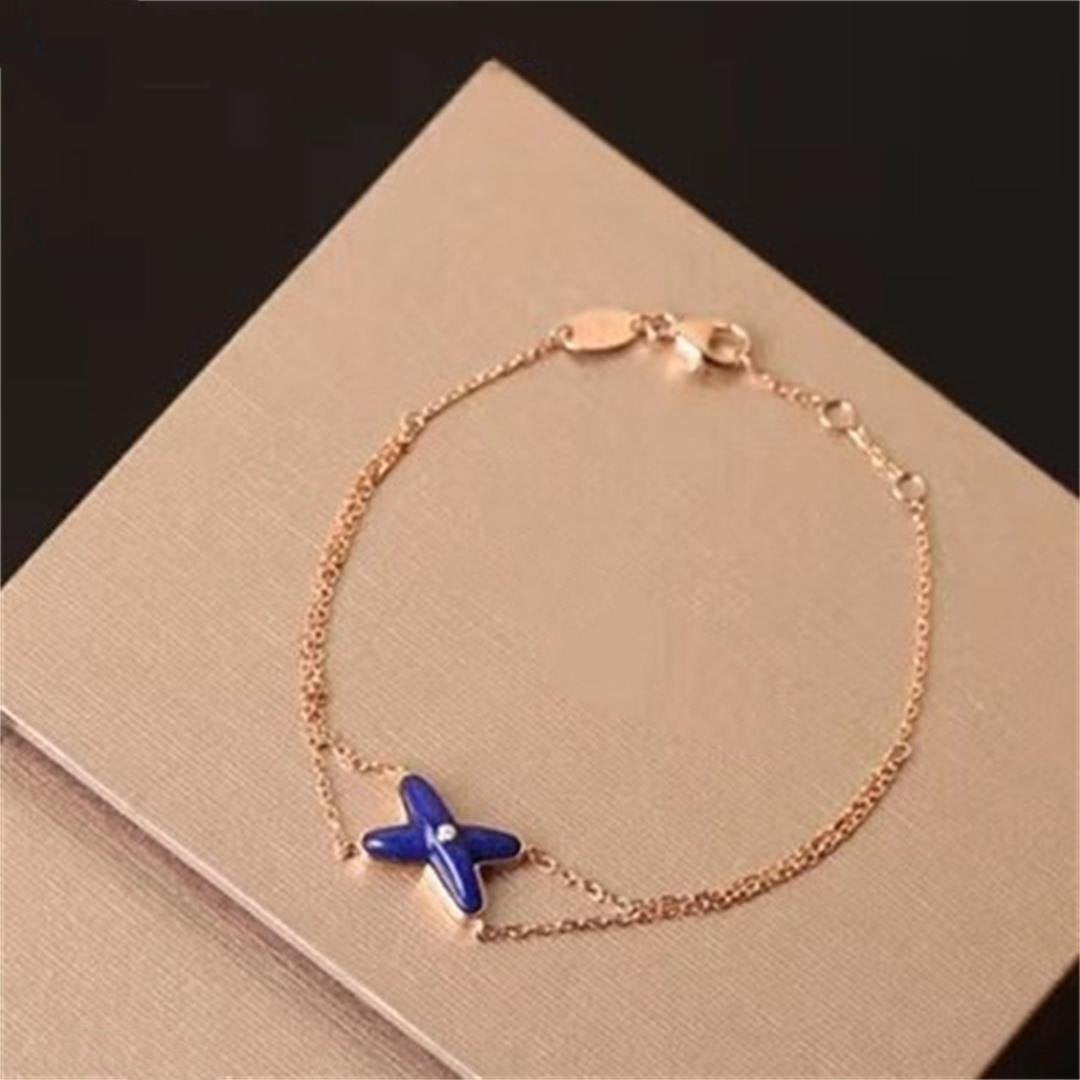 [Zalyn]Hollow Design Four-Leaf Clover Flower Shape Ring