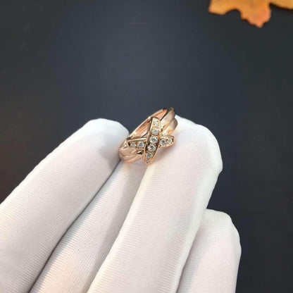 [Zalyn]JEUX DE ROSE GOLD DIAMOND RING