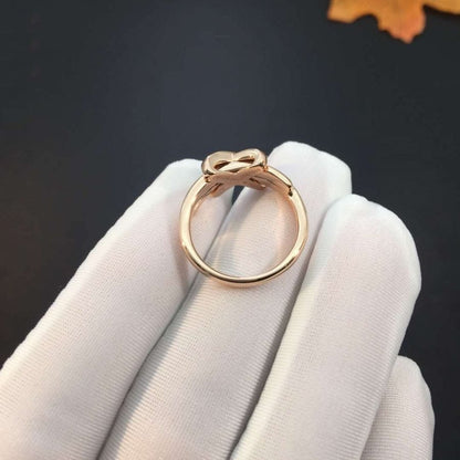 [Zalyn]JEUX DE ROSE GOLD DIAMOND RING