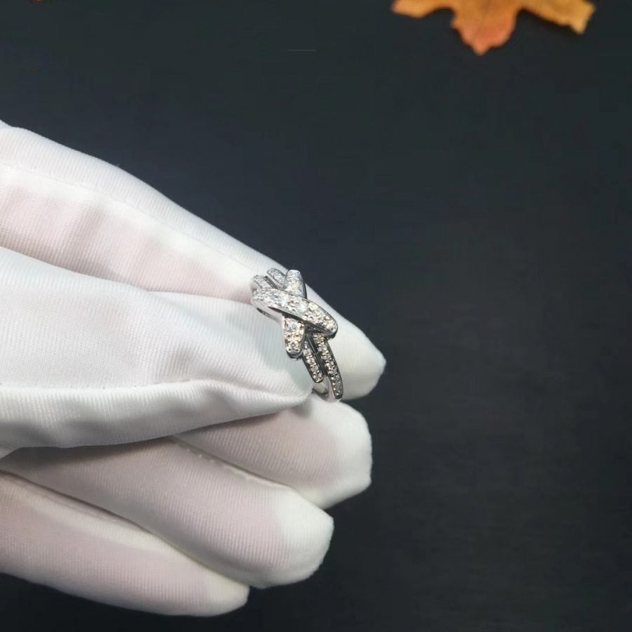 [Zalyn]JEUX DE SILVER DIAMOND RING